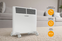 Конвектор с механическим управлением KALASHNIKOV KVCH-E10M-11