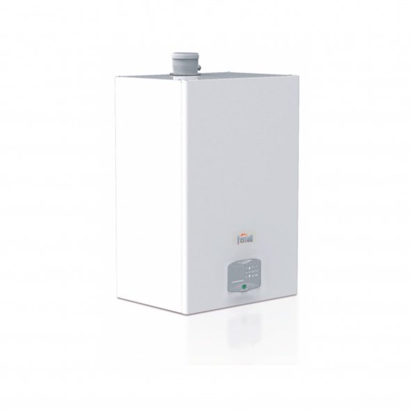 Котел газовый Ferroli FORCE W 60 конденсационный, настенный, 1 конт., закр. кам. сгор.