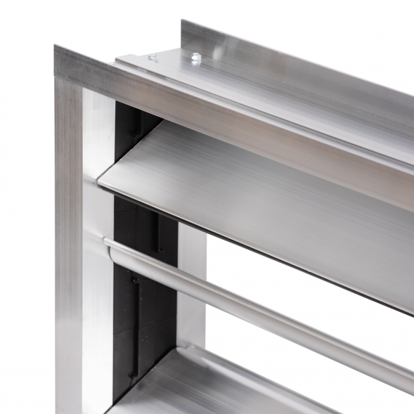 Клапан воздушный SHUFT DRr 600х300 с подставкой под электропривод