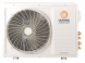 Внутренний блок мульти-сплит-системы серии ECLIPSE MULTI DC EU Inverter UC-ECM09PN