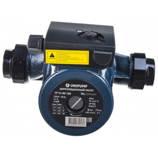 Насос UNIPUMP циркуляционный CP 32-80 180