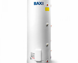 Бойлер косвенного нагрева BAXI UBC 100 напольный, одиночный змеевик, с боковым подключением
