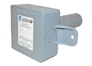 Датчик углекислого газа канальный Systemair-1M CO2 duct sensor