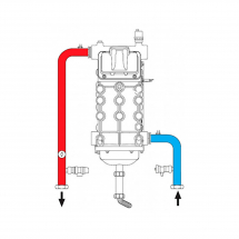 Котел газовый Ferroli FORCE W 150 конденсационный, настенный, 1 конт., закр. кам. сгор.