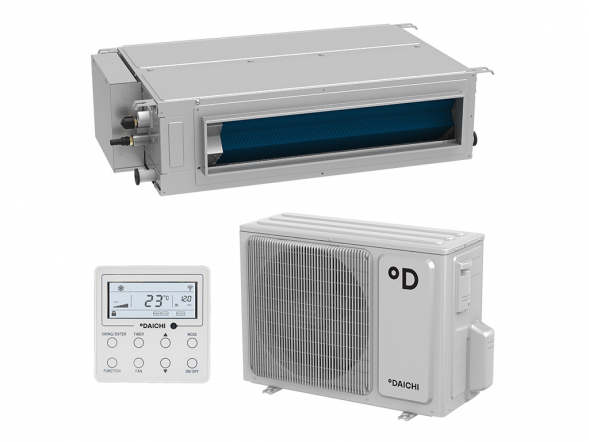 Канальный средненапорный кондиционер Daichi DA-ALM-R/DF DA70ALMS1R/DF70ALS1R