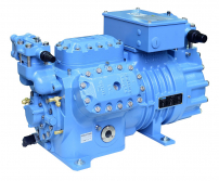 Двухступенчатый поршневой полугерметичный компрессор с масляным насосом SB4C-1400