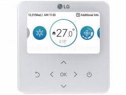 LG Проводной пульт управления LG PREMTB100 (белый)