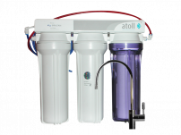 Фильтр Atoll A-313 E (D-31) трехступенчатый под мойку с краном