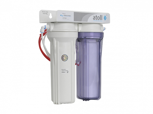 Фильтр Atoll A-310 E трехступенчатый под мойку с краном