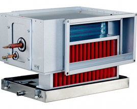 Фреоновый охладитель Systemair DXRE 100-50-3-2,5 Duct cooler
