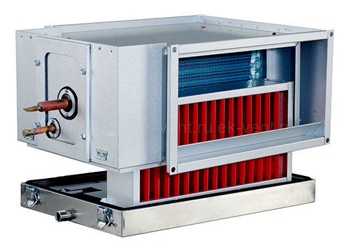 Фреоновый охладитель Systemair DXRE 50-25-3-2,5 Duct cooler