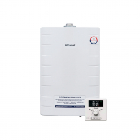 Котел газовый KITURAMI World Alpha-15 настенный, 2 конт., закр.кам.сгор., с выносным п/у