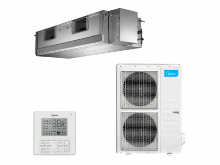 Канальный высоконапорный кондиционер Midea MHG-P/MOU-L MHG-48HWN1P-R(A)/MOU-48HN1-LRR