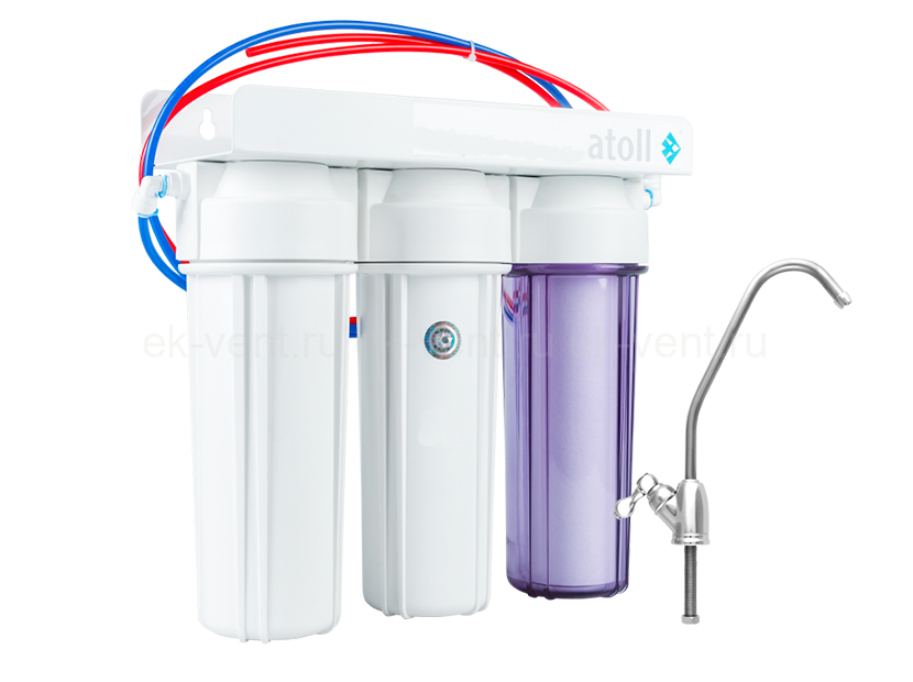 Фильтр Atoll D-31 (Патриот), трёхступенчатый под кухонную мойку с ...
