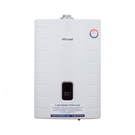 Котел газовый KITURAMI World Alpha S-30 (new) настенный, 2 конт., закр.кам.сгор., нерж.