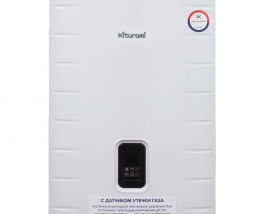Котел газовый KITURAMI World Alpha С-24Н настенный, 1 конт., закр.кам.сгор., медь