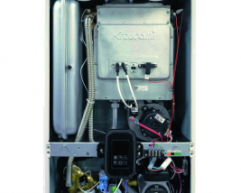 Котел газовый KITURAMI World Alpha С-24Н настенный, 1 конт., закр.кам.сгор., медь