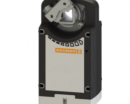 Электропривод GRUNER 360-230-20-S2/8F12/RUS, с возвратной пружиной