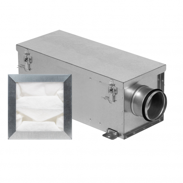 Комплект фильтр-бокс карманный FBCr-P 100 и фильтр карманный (материал) FCP 100 (G4-EU4)