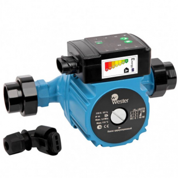 Насос циркуляционный Wester WPE 25-40G (с гайками)