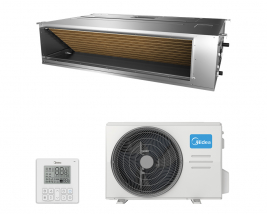 Канальный средненапорный кондиционер Midea MTI-1F-P/MO-N8 MTIU-12HW1FNXP(GA)/MOX230-12HFN8-Q(GA)
