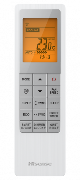 Внутренний блок настенного типа серии VIBE PRO SILVER MULTI EU DC Inverter AMS-09UW4RYCHD00(S) 