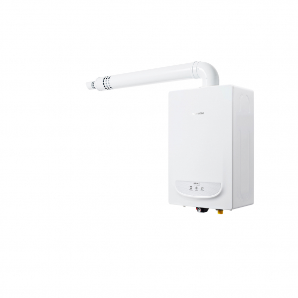 Котел газовый Navien Deluxe C -24k, настенный, 2 конт., закр.кам.сгор.