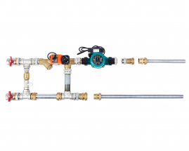 Узел смесительный с гибкими подводками SHUFT MST 25-40-4.0-C24-F