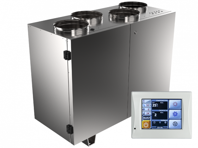 Установка приточно-вытяжная SHUFT UniMAX-P 1400VER EC