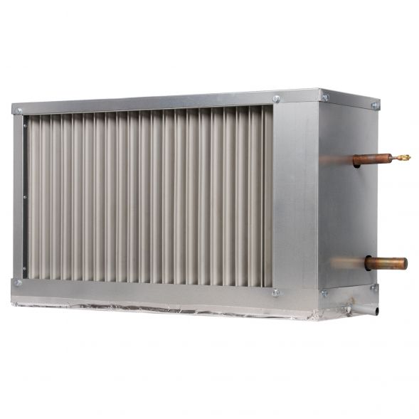 Охладитель фреоновый для прямоугольных каналов SHUFT WHR-R 600x300-4