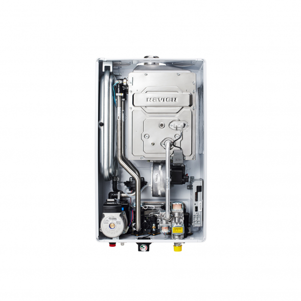 Котел газовый Navien Deluxe C -16k, настенный, 2 конт., закр.кам.сгор.