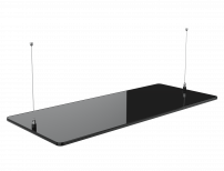 Инфракрасный обогреватель KALASHNIKOV из закаленного стекла KIRH-GSB-E10-12