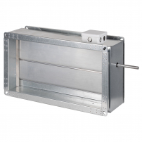 Клапан SHUFT КВУ-ПО-300х300h-2*ф250(фл. Соед)-УХЛ2