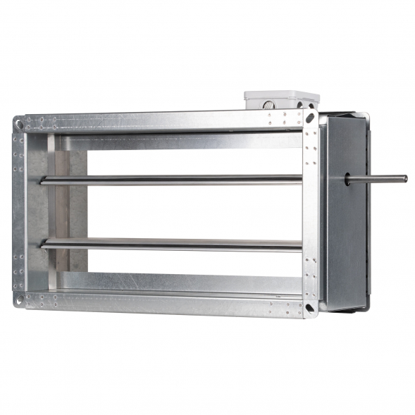 Клапан SHUFT КВУ-ПО-300х300h-2*ф250(фл. Соед)-УХЛ2