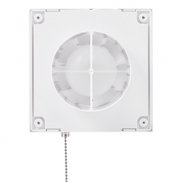 Вентилятор вытяжной Ballu BAF-AR 150 VP с обратным клапаном и тяговым выключателем