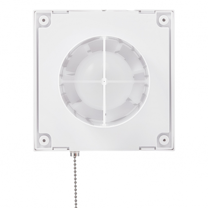 Вентилятор вытяжной Ballu BAF-AR 150 VP с обратным клапаном и тяговым выключателем