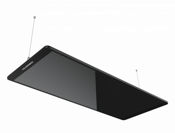 Инфракрасный обогреватель KALASHNIKOV из закаленного стекла KIRH-GSB-E13-12