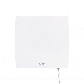Вентилятор вытяжной Ballu BAF-SL 100 VP с обратным клапаном и тяговым выключателем