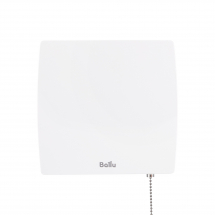 Вентилятор вытяжной Ballu BAF-SL 100 VP с обратным клапаном и тяговым выключателем