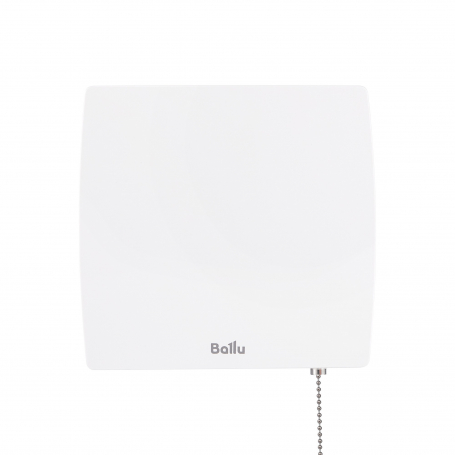 Вентилятор вытяжной Ballu BAF-SL 100 VP с обратным клапаном и тяговым выключателем