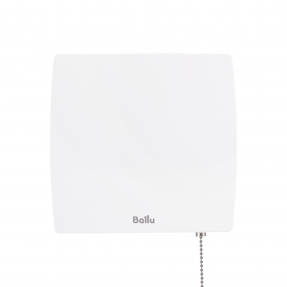 Вентилятор вытяжной Ballu BAF-SL 100 VP с обратным клапаном и тяговым выключателем