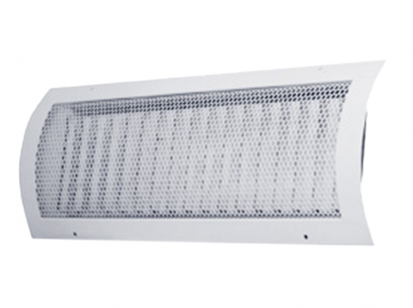 Перфорированные решетки для круглых воздуховодов КПУ 200x100 (Арктос)