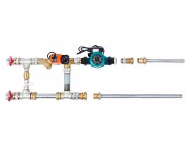 Узел смесительный с гибкими подводками SHUFT MST 25-40-1.0-C24-F