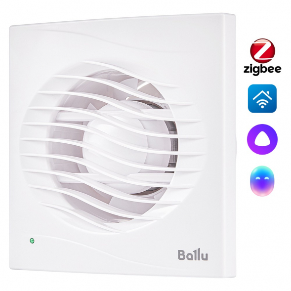 Вентилятор вытяжной Ballu BAF-AR 120 V с обратным клапаном