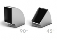 Отвод из оцинкованной стали для воздуховодов