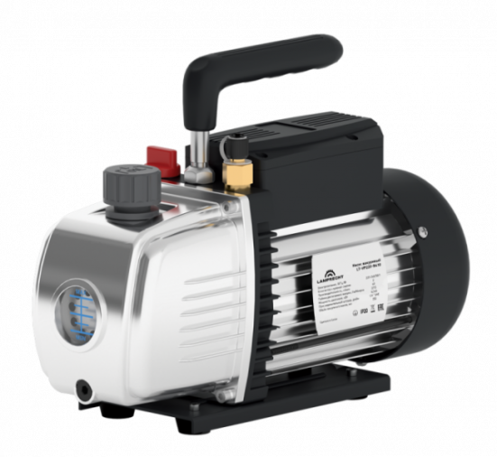 Насос вакуумный LT-VP220-R410 (2-ступ., 60л/мин, 15 microns, 1/4 SAE) LAMPRECHT