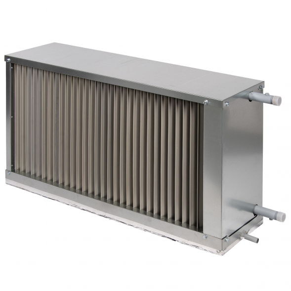 Охладитель водяной для прямоугольных каналов SHUFT WHR-W 700x400-4