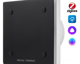 Вентилятор вытяжной Royal Thermo Calipso RAFC 120 Black