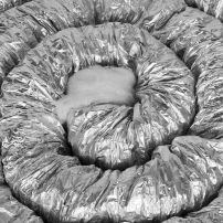 Воздуховод гибкий изолир. SHUFT ISOSFA d203ммх10м