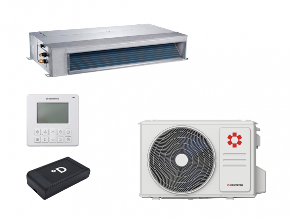 Канальный средненапорный кондиционер Kentatsu KSMB-R/KSUNB KSMB105HZAN1R/KSUNB105HZAN3